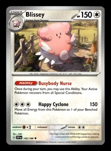 Pokemon TCG: Scarlet & Violet (Base Set) - Blissey - #145/198 - Picture 1 of 2