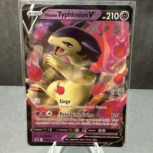 Hisuian Typhlosion V SWSH237 NM Promo Rare Pokemon TCG Card - Picture 1 of 2