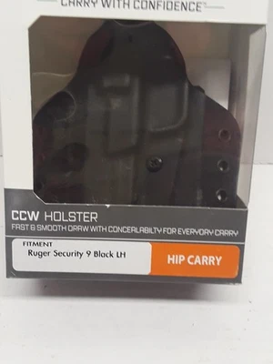  Funda izquierda negra para Ruger Security 9 Uncle Mike's 54CCW71BGL CCW OWB  Foto 1 de 3