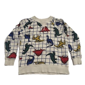Hanna Andersson 5 Jungen Dinosaurier Sweatshirt Baumwolle 110 cm - Bild 1 von 8