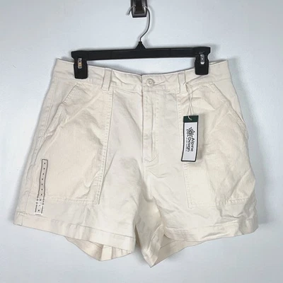 Alpine Design Womens Size 8 Off White Corduroy 5" High-Rise Shorts New with Tags - Image 1 of 4
