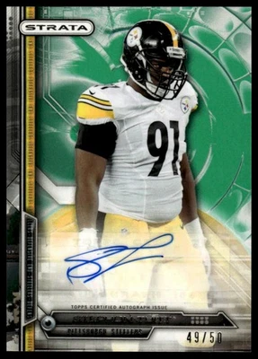 2014 Topps Strata #189 Stephon Tuitt Autographs - Image 1 of 2