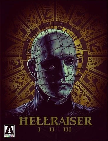 Hellraiser 1-3 (18) Limited Ed. Steelbook (Arrow Video) 3 Disc Blu-ray Brand New - Image 1 of 1