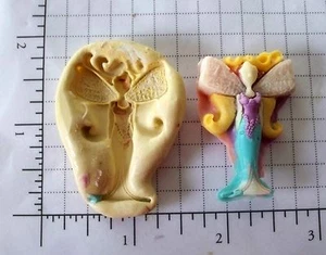 Fairy tilly -Silicone Mold-Candy Cookie Crafts Cake Pop Cupcake topper Clay - Picture 1 of 1
