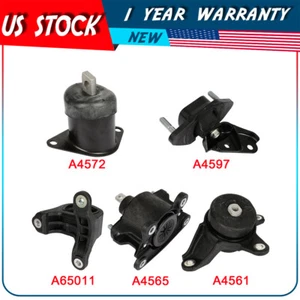 Engine & Trans Mount Set 5PCS for 2009-2014 TSX L4 2.4L Manual Transmission - Picture 1 of 10