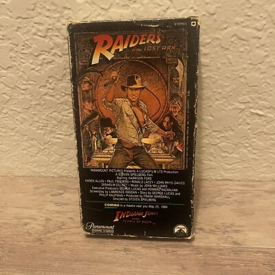 Raiders of the Lost Ark (VHS, 1999) Indiana Jones - Image 1 of 4