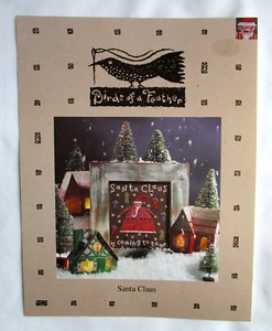 Patrón de punto de cruz contado Birds Of A Feather "Santa Claus" - Imagen 1 de 3