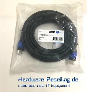High Speed HDMI Kabel mit Ethernet E358026 5m 30V NEU OVP kabeldirekt - Bild 1 von 1