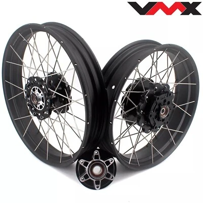 Ruedas CNC tubeless VMX 2.5*19/3.5*17 aptas para llantas negras KTM 390 Adventure 2020-2021 Foto 1 de 4