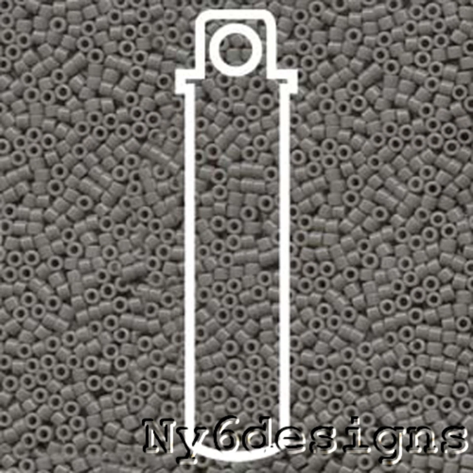 Miyuki Delica #11 Cuentas de Semillas de Vidrio 11/0 Lotes 7,2 Gramos Brillante Mate Opaco 1200 Piezas Foto 1 de 4