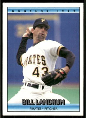 1992 Donruss #221b Bill Landrum - Image 1 of 2