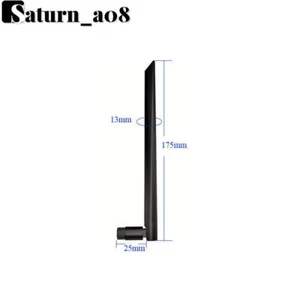 2pc/lot TX2400-JKD-20 3.0dBi Flexible 2.4GHz RF Wifi Omni-directional Antenna - Afbeelding 1 van 3