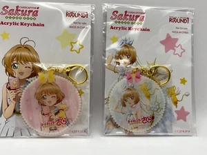 2x Cardcaptor Sakura Acryl Schlüsselanhänger aus Runde 1 (1 Set) - Bild 1 von 2