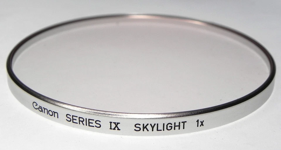 Canon Series IX Skylight Filter  #1 - Image 1 of 1