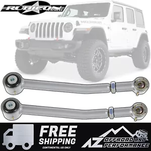 Rubicon Express Adjustable Front Upper Control Arms for Jeep Wrangler JL / JLU - Picture 1 of 7