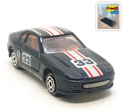 Majorette Ferrari 456 GT Racing no.33 Black 1/60 (3 inches) no Package - Image 1 of 4