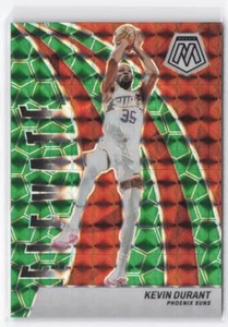 2023-24 Panini Mosaic Kevin Durant #16 Elevate Green Prizm Suns - Foto 1 di 2