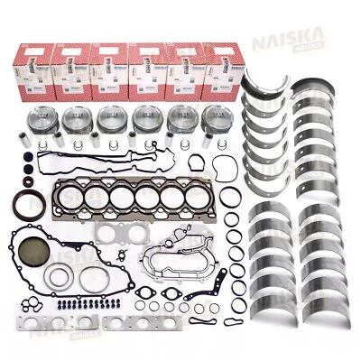 Kit de rodamientos de pistones de revisión de motor para Volvo S60 S80 V60 XC60 3.0 T6 B6304T Foto 1 de 4