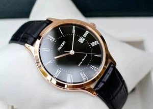 Orient Damen Quarz Gürtel Uhr Römische Ziffern Gebraucht 80% Neu RF-QA0007B10B - Bild 1 von 6