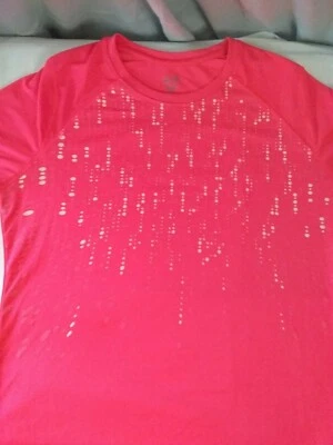 Camiseta técnica de manga larga Champion para mujer dúo tela absorbente seca corredores yoga grande Foto 1 de 3