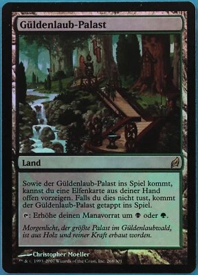 Gilt-Leaf Palace FOIL Lorwyn (GERMAN) NM Land Rare CARD (426684) ABUGames - Image 1 of 2