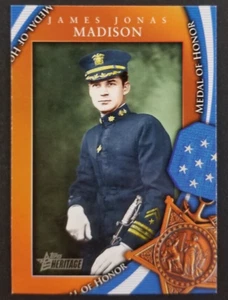 James Madison 2009 World War One Medal of Honor Topps Card #41 (NM) - Picture 1 of 2