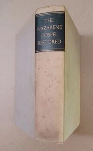 The Nazarene Gospel Restored Robert Graves Joshua Podro HC DJ 1st US 1954 - Picture 1 of 3