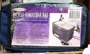 Fahrrad Gear Lenkertasche 27 x 14,5 x 12 cm blau / schwarz - Bild 1 von 6