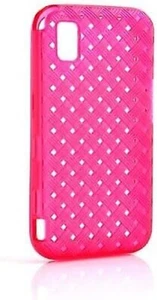 System-S TPU Silicone Case Protection Cover Skin Bag Transparent Pink for - Picture 1 of 1