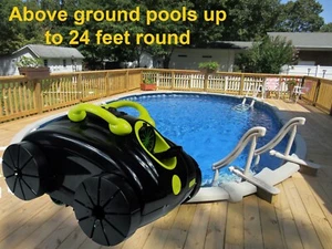 EZ Clean. AG pools waterjet Pool Cleaner for up to 24' round, 40ft cord OPEN BOX - Picture 1 of 7