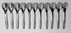 11 Hackman Finland HCK8 Oval Soup Spoons 7 3/4" 18-10 Spoon Set Tablespoon - Picture 1 of 4