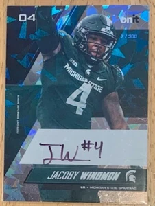 Jacoby Windmon 2023 Onit Auto 7/300 Michigan State Spartans Football - Picture 1 of 2