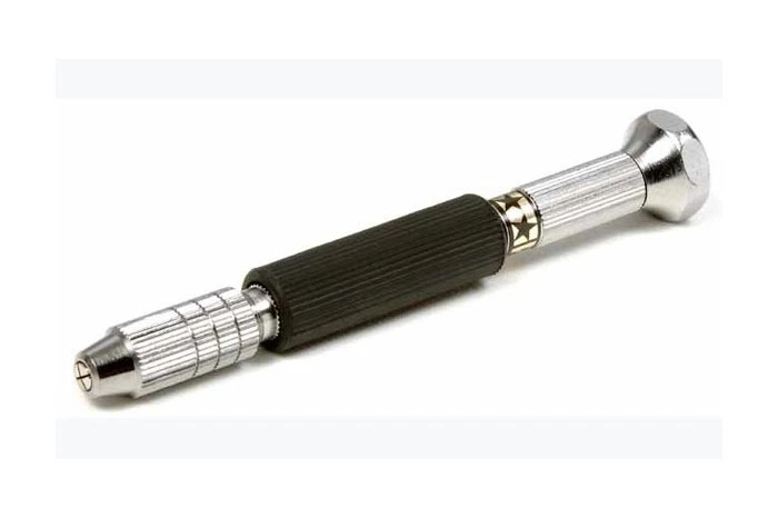 Tamiya 74112 Fine Pin Vise D-R (0.1mm-3.2mm) Plastic Model RC Hobby Craft Tools - Image 1 of 1