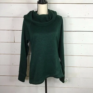 Nuevo Ideology Cuello Capucha Suéter Cruzado Pino Profundo Verde Para Mujer XS - Imagen 1 de 8