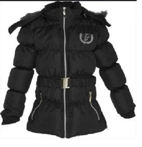 PARKA MANTEAU ENFANT FILLE NOIR - Imagen 1 de 2