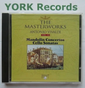 VIVALDI - Mandolin Concertos / Cello Sonatas - Excellent Condition CD Brilliant - Imagen 1 de 1