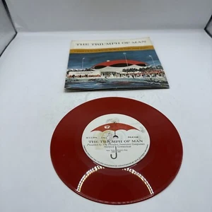 Vintage 1964-65 Worlds Fair NYC The Triumph Of Man Record 33 1/3 RPM Travelers - Picture 1 of 7