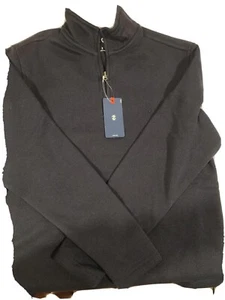 IZOD Herren Quarter Zip Pullover!! Langarmshirt - Größe XL Neu mit Etikett/Marine - ANSEHEN🤙🦜🦜 - Bild 1 von 1
