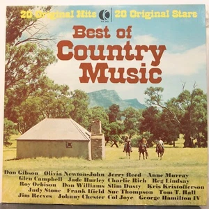 BEST OF COUNTRY MUSIC - VARIOUS - Vinyl LP - K-tel - 1974 - VG  (1582) - Picture 1 of 5