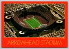 Postcard Vtg Missouri Kansas City Chiefs NFL Football Arrowhead Stadium 4x6