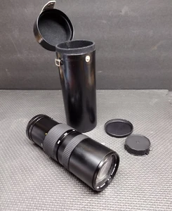 QUANTARAY 85-300mm f/5 MACRO ZOOM CAMERA LENS W/ CASE FREE SHIPPING - Picture 1 of 15
