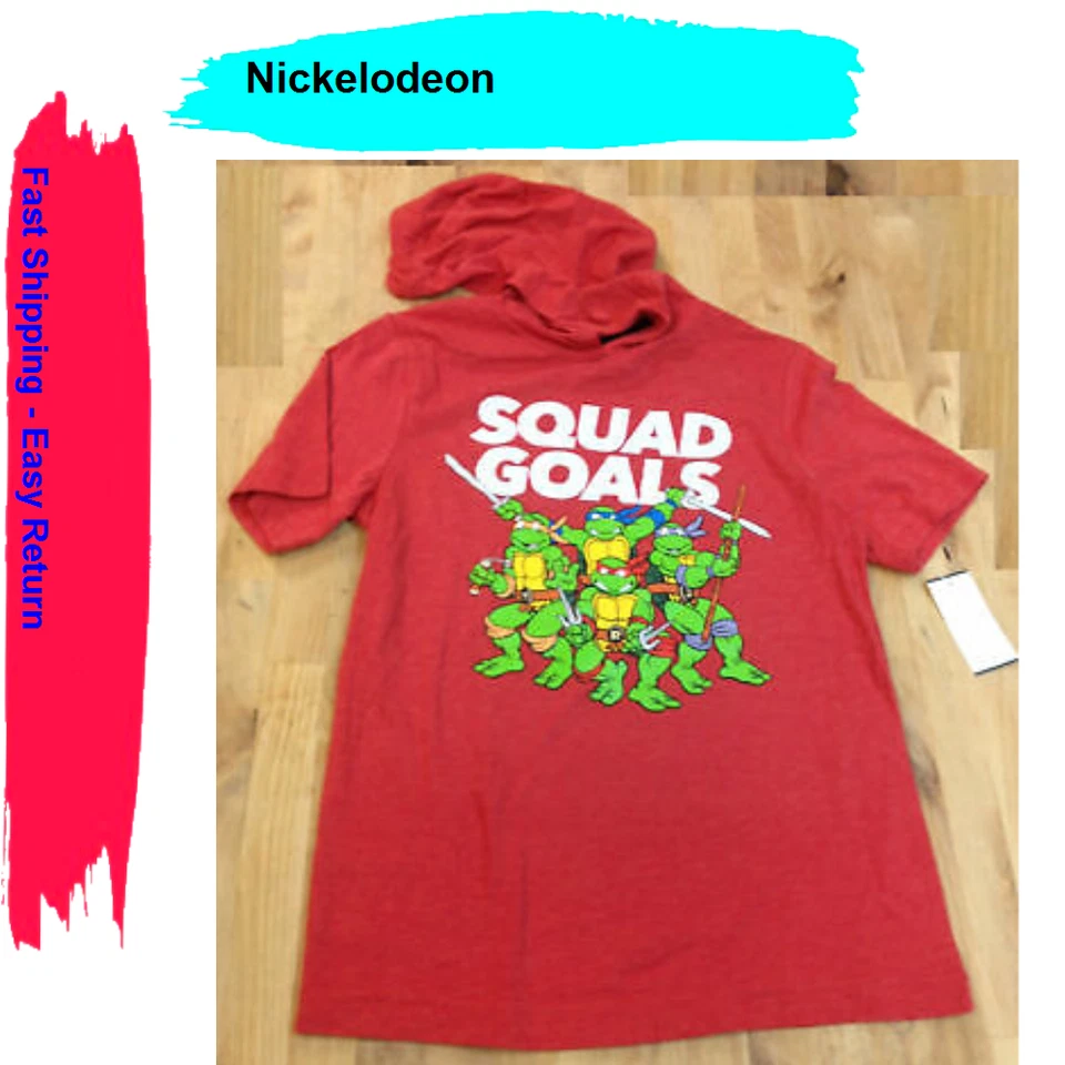Nickelodeon Teenage Mutant Ninja Turtles, Red/Yellow, Size L. - Image 1 of 1