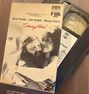 Coming Home VHS CBS Fox Factory Watermark 1985 Jon Voight Jane Fonda - Picture 1 of 9
