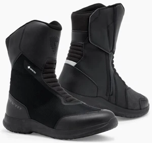 STIVALI BOOTS MOTO REV'IT MAGNETIC GTX GORE TEX BLACK NERO IMPERMEABILE TG 43 - Picture 1 of 1