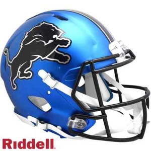 DETROIT LIONS ON-FIELD ALTERNATE FULL SIZE AUTHENTIC SPEED NFL FOOTBALL HELMET! - Picture 1 of 1