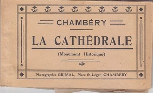 60) CHAMBERY LA CATHEDRALE PHOTOGRAPHIE GRIMAL 10 CARTOLINE - Bild 1 von 3