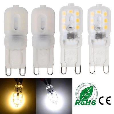 G9 Dimmable 3W 5W 7W PC Shell LED Corn Bulb 2835 SMD White Light 220V Lamps RE - Image 1 of 4
