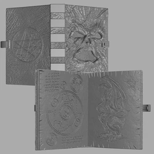 Necronomicon for Mythic Legions & other 1:18 1:12 1:10 1:6 action figures - Picture 1 of 1