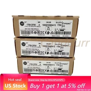 2023 New Factory Sealed AB 1769-OF8V SER A CompactLogix 8 Pt Output Module - Picture 1 of 3