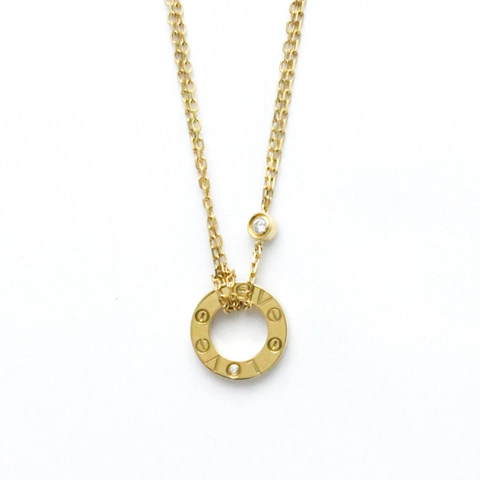 Collar Cartier Love Circle B7219500 Oro Amarillo (18K) Diamante Me... BF573105 Foto 1 de 1